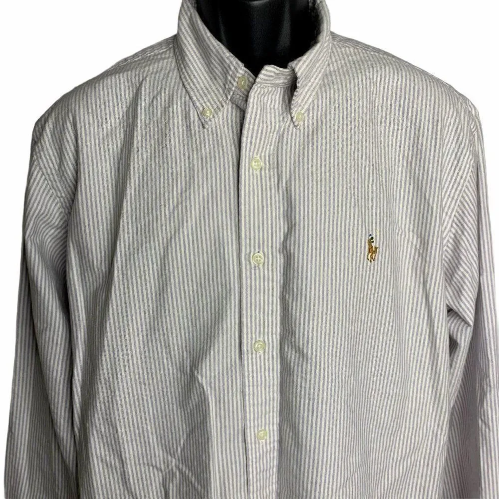 Ralph Lauren Custom Fit Button Down Shirt XL